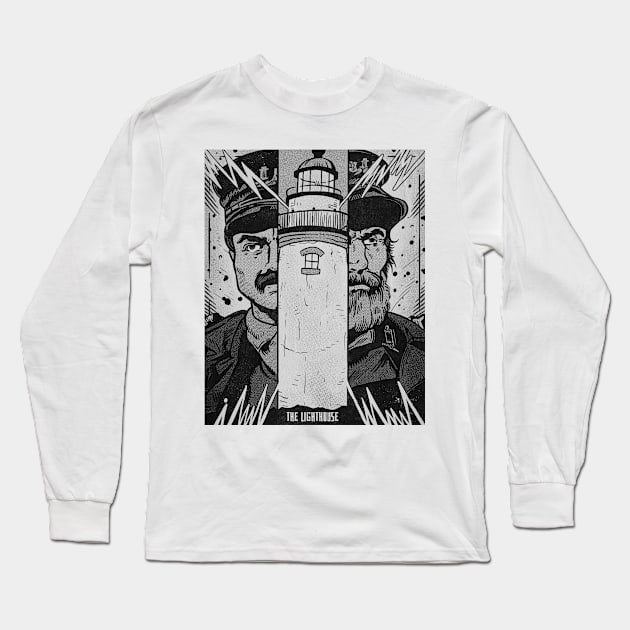 THE LIGHTHOUSE Long Sleeve T-Shirt by Defsnotadumb